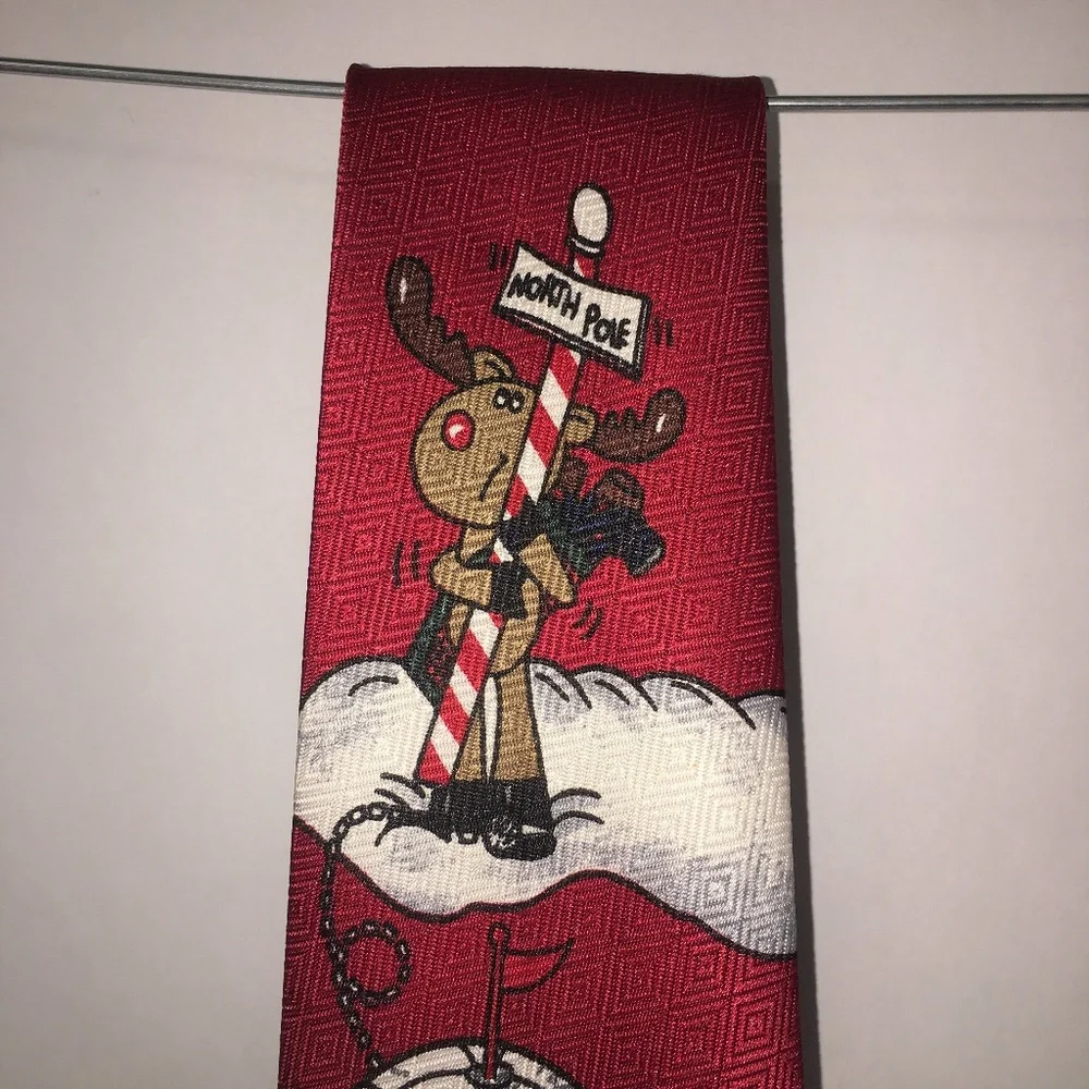 Vintage Hallmark Christmas Collection  Character ‎ Tie